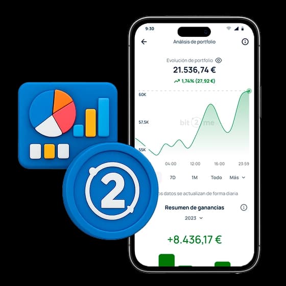 Check your portfolio on Bit2Me