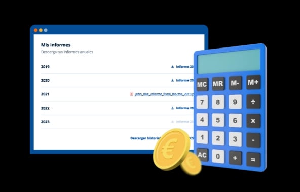 Generate your detailed tax report at no cost