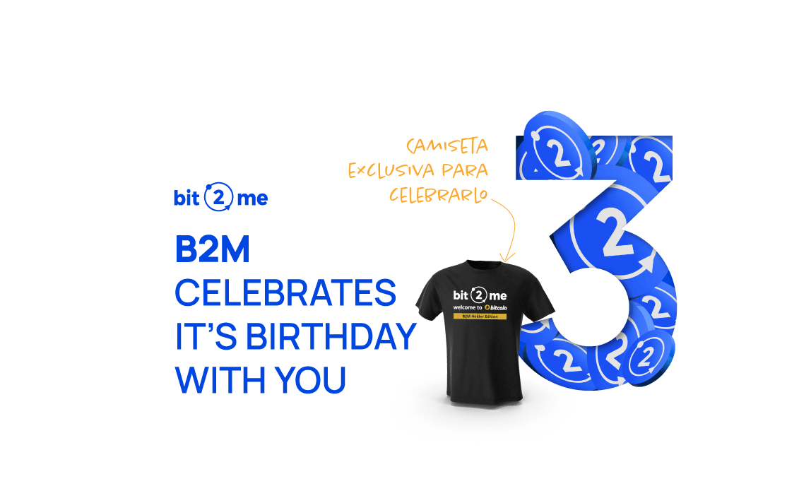 B2M turns 3 years old, and we have an exclusive gift for you!